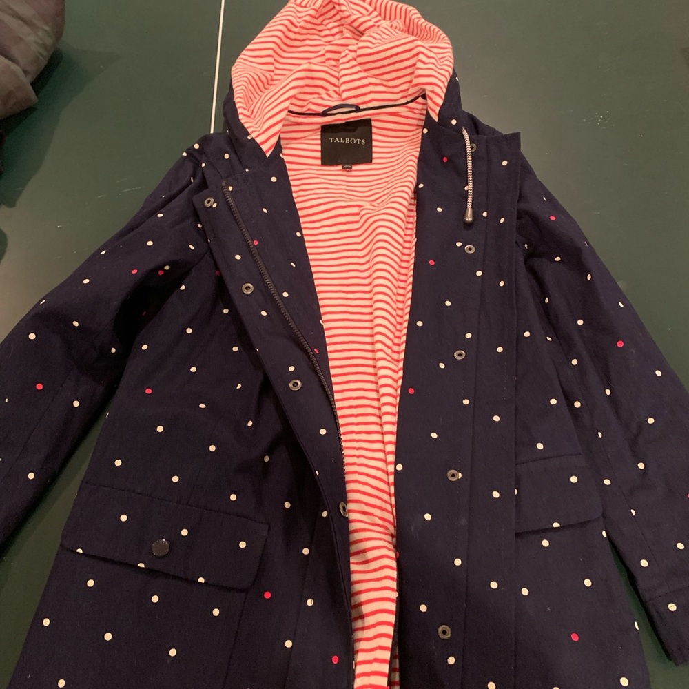 Talbots XS Raincoat